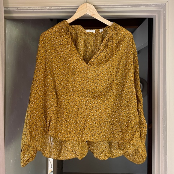 Doên Justine Top in Sunsoaked Foothills Floral Size M - Picture 5 of 7